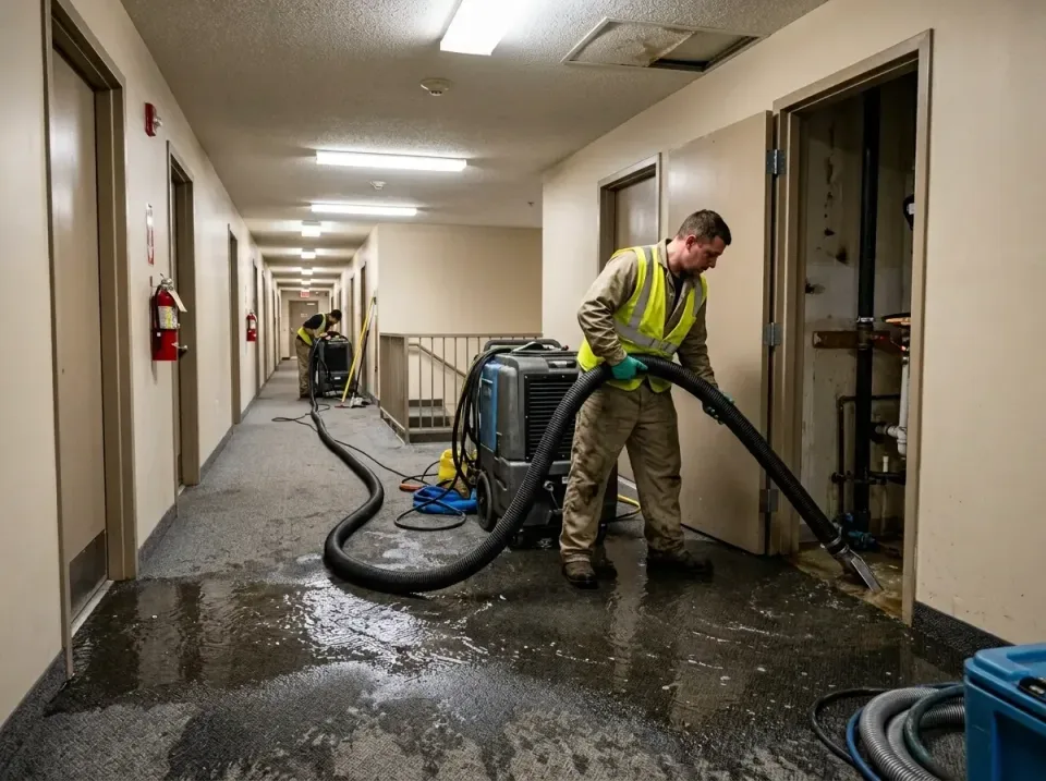multi-unit-apartment-hallway-f-005 — frequently asked questions, Emergency Burst Pipe Water Extraction & Removal in Westlake…